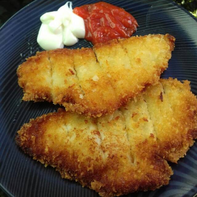 

Chicken katsu jumbo isi 2pcs/pack