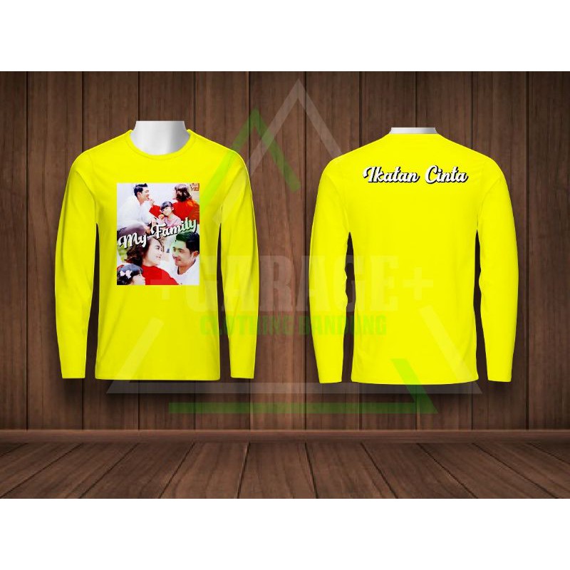 kaos ikatan cinta lengan panjang my family
