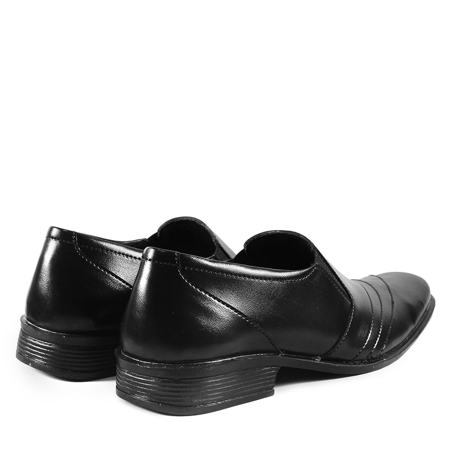 TERLARIS !! Sepatu Pantofel Hitam Pria Slop Formal Kasual Kerja Kantor Tanpa Tali Murah kerja kantor