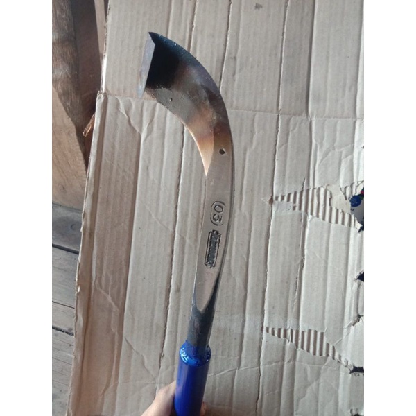 pisau sadap karet per keong/per gulung