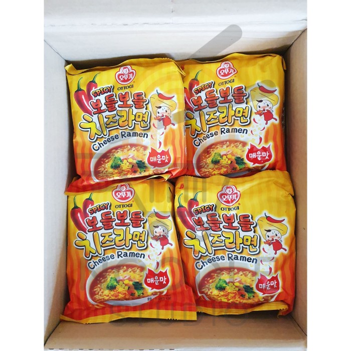 

impor-mie- ottogi - spicy pedas cheese ramen non halal -mie-impor.