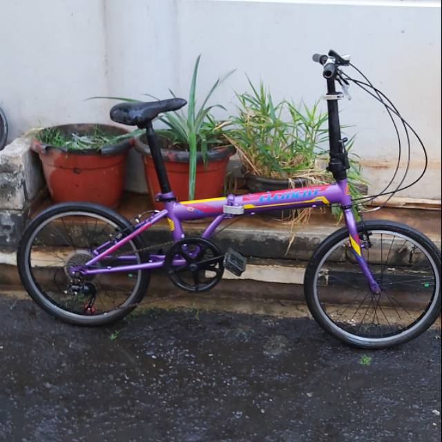 Sepeda Lipat Element City 20 Inch 7 Speed