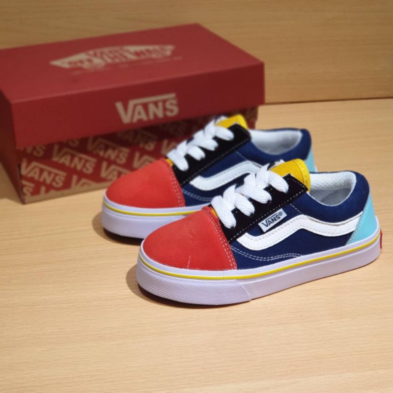 SEPATU VANS ANAK LAKI LAKI PEREMPUAN SEPATU ANAK KECIL LAKI LAKI SEPATU ANAK COWOK CEWEK SEPATU FASHION ANAK