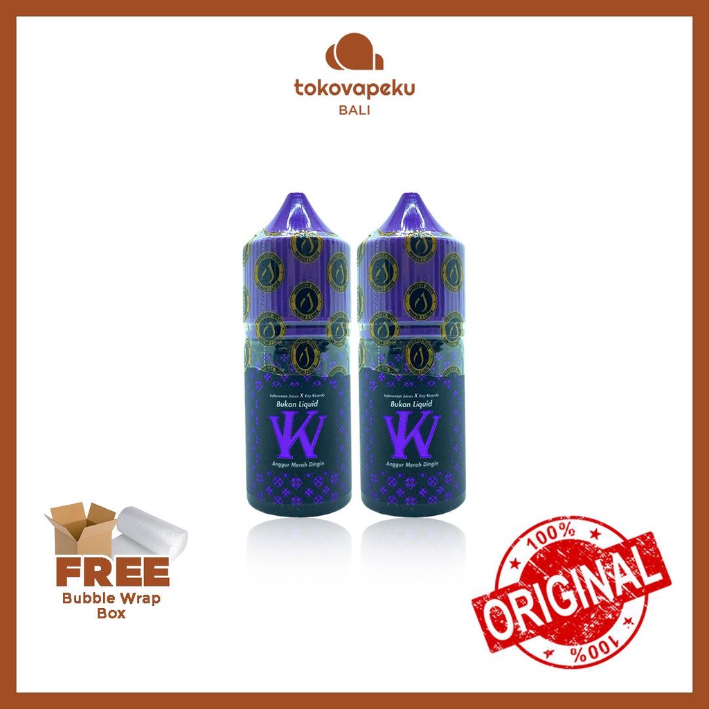 BUKAN LIQUID KW SALTNIC BUKAN LIQUID KW 30ML AUTHENTIC by IJ X ROY RICARDO