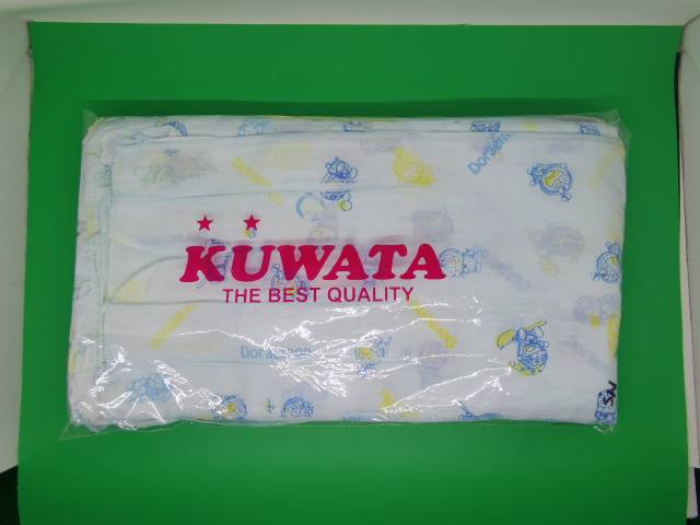 Gurita bayi Kuwata warna motif 12pcs