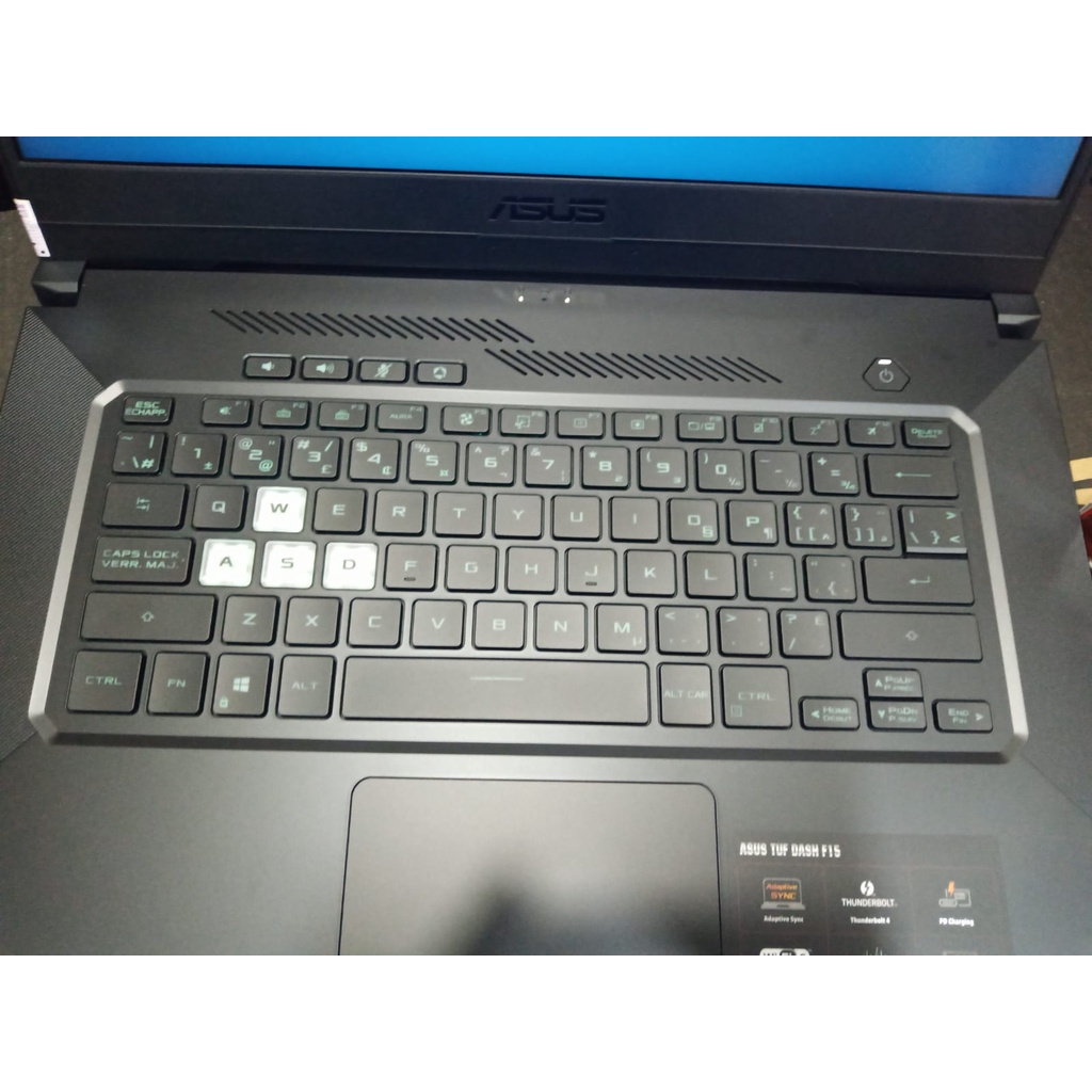 Laptop Gaming Slim ASUS TUF F15 FX516PE GAMING INTEL I7 GEN11 40GB 1TBssd RTX3050Ti FHD 144Hz RGB BACKLITE WINDOWS 10