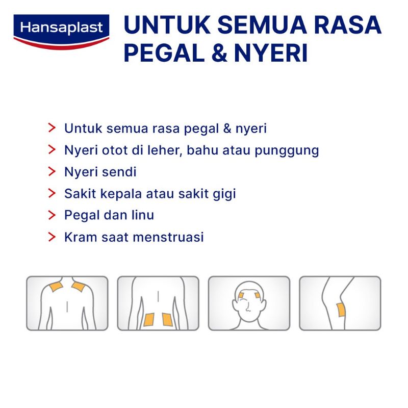 Hansaplast Koyo Hangat Renceng Hansaplas Hangat Pereda Nyeri Pegal isi 2pc