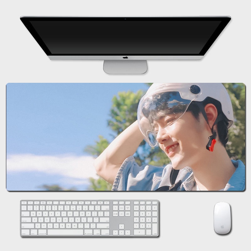 Mouse Pad Ukuran Besar Tebal Motif Anime Xiao Zhan Sean Xiao Untuk Meja Komputer Pc