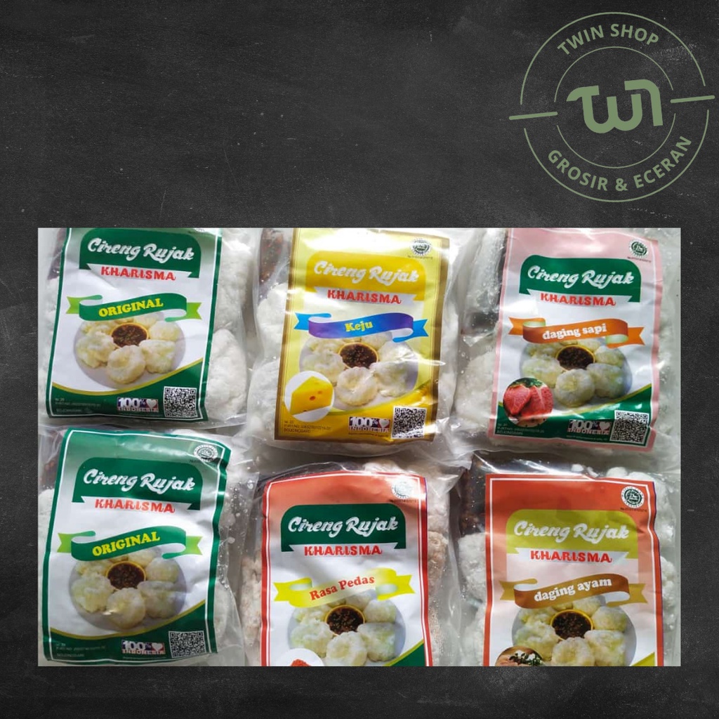 

CIRENG CRISPY BUMBU RUJAK KHARISMA ISI 20