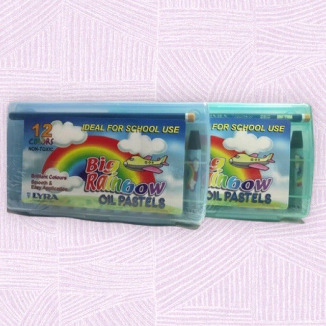 Lyra Oil Pastel Big Rainbow crayon 12/ Lyra Big Rainbow/ Krayon Lyra Big Rainbow/ Oil Pastel/ Krayon