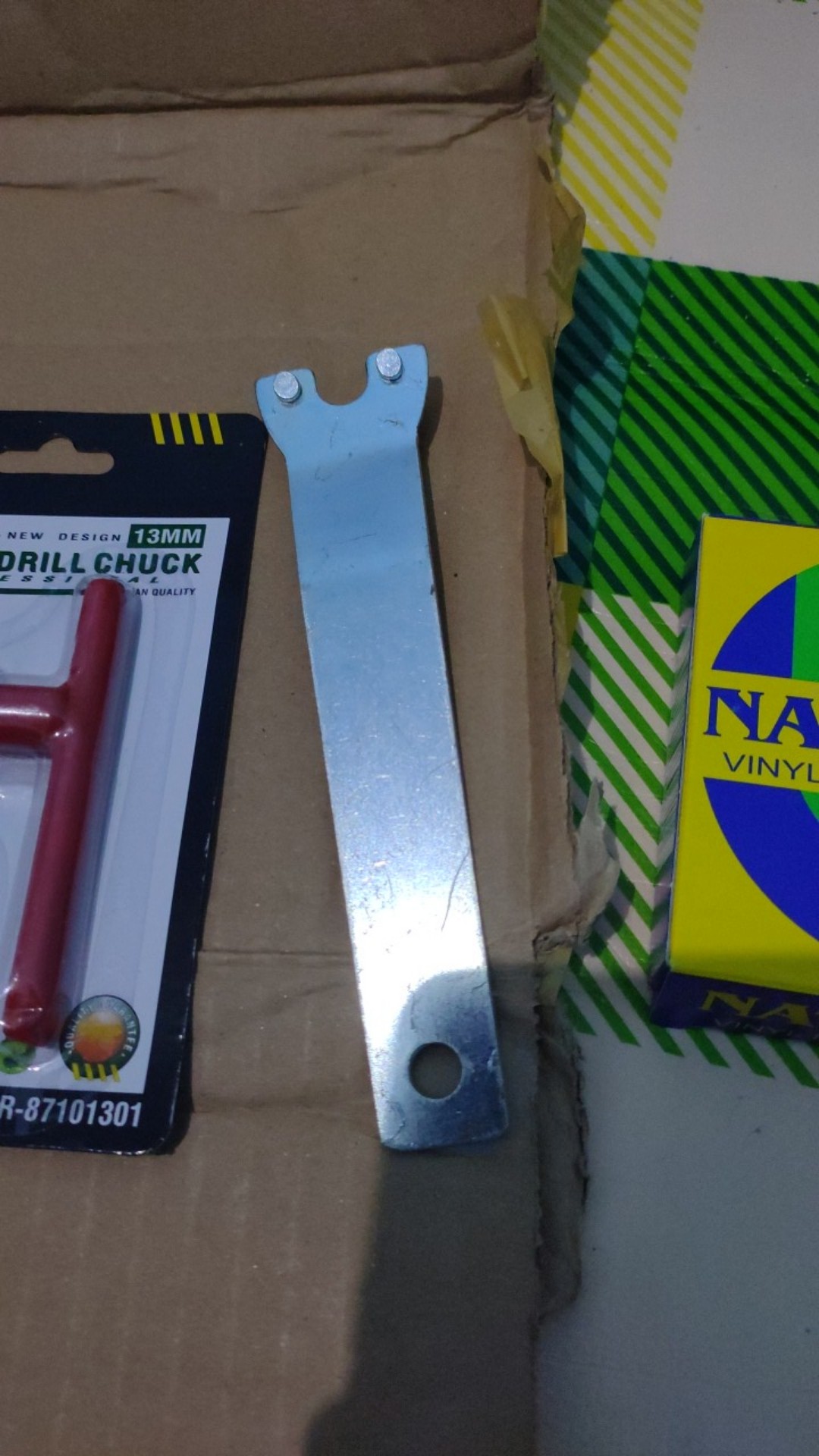 Alat Bukaan Mesin Gerinda Tangan / Kunci Pembuka Gerinda (14 Cm)