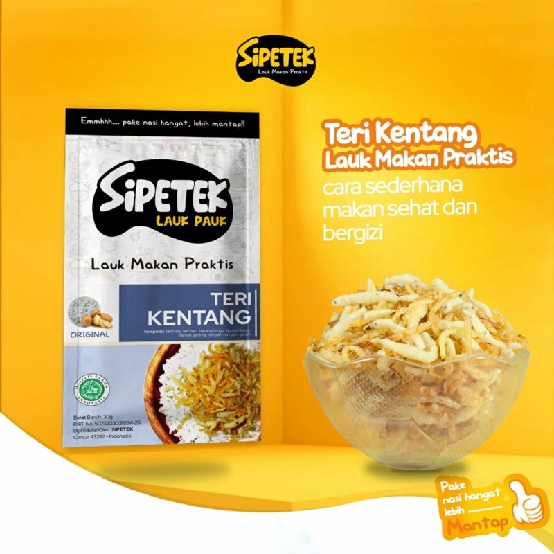 

Teri Kentang Sipetek