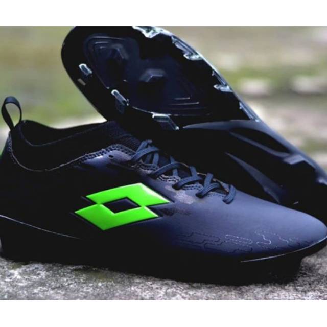 sepatu bola LOTTO VELOCE FG blade/black/green