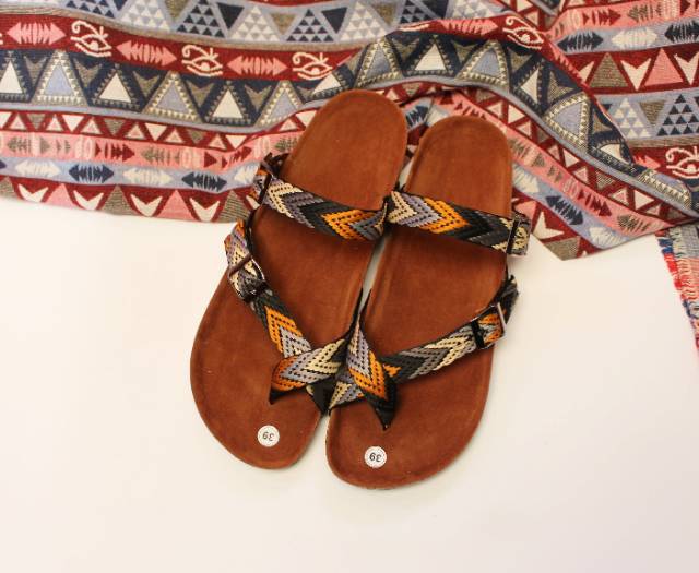 SB ~ RAINBOW SANDAL BIRKEN WANITA