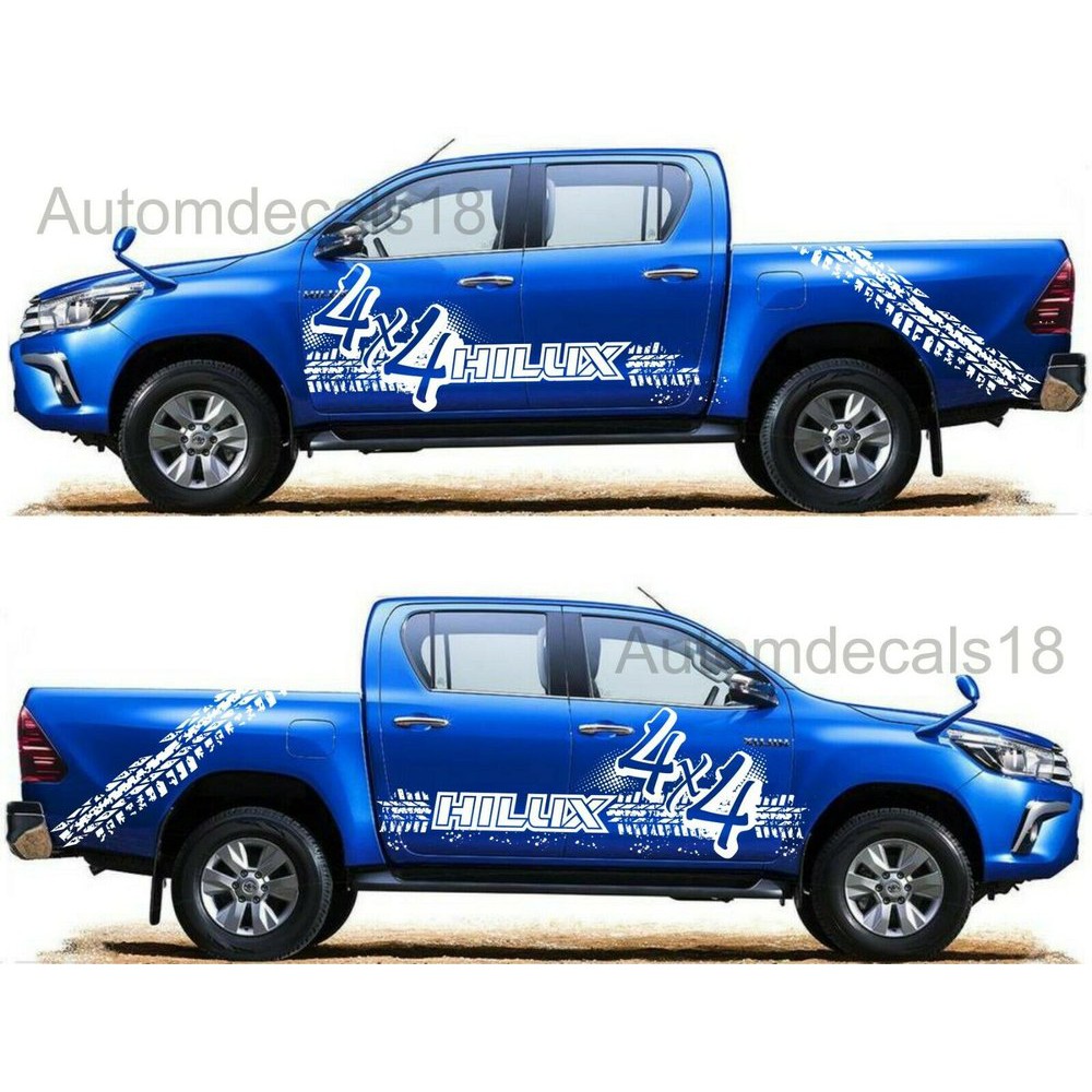 Promo Stiker Mobil Cutting Stiker Ranger Stiker Hilux Stiker Navara Stiker Triton Stiker Reptor Shopee Indonesia