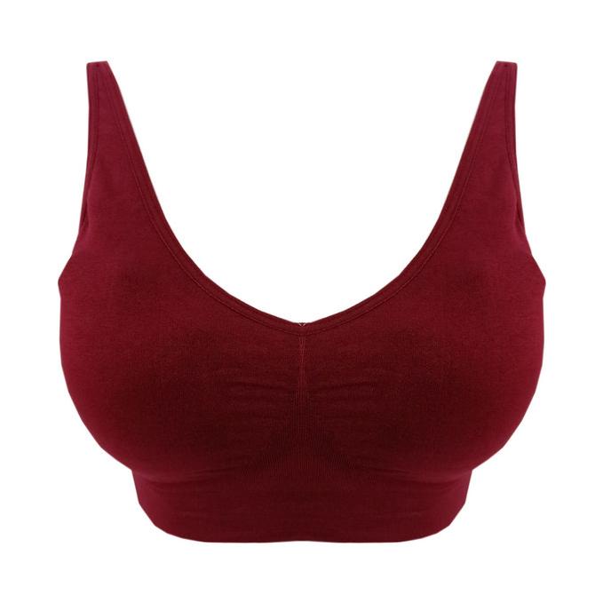 Felancy Seamless Bra 071-02015BMAR - Maroon