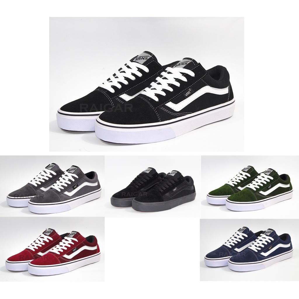 Sepatu Vans Pria Wanita Old Skool Polos Sneakers Casual Canvas Ven Sekolah Cowok Murah Buat Gaya Terbaru 2022