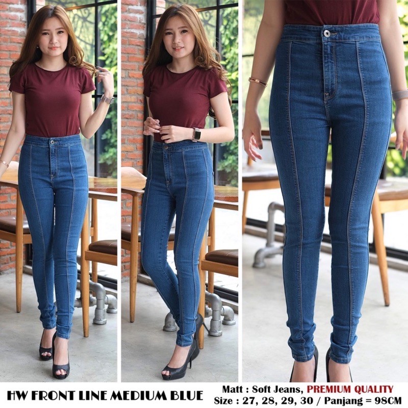 HW JEANS TULANG - CELANA JEANS TULANG