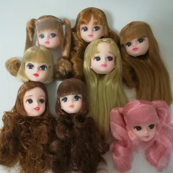 Boneka Barbie 2019 oferta especial nuevas cabezas de marca para Licca muñeca niñas regalo niños