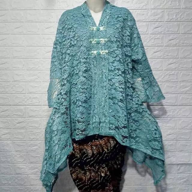 Atasan Saja Baju kodangan Big Size/ Brokat Jumbo LD 140 cm