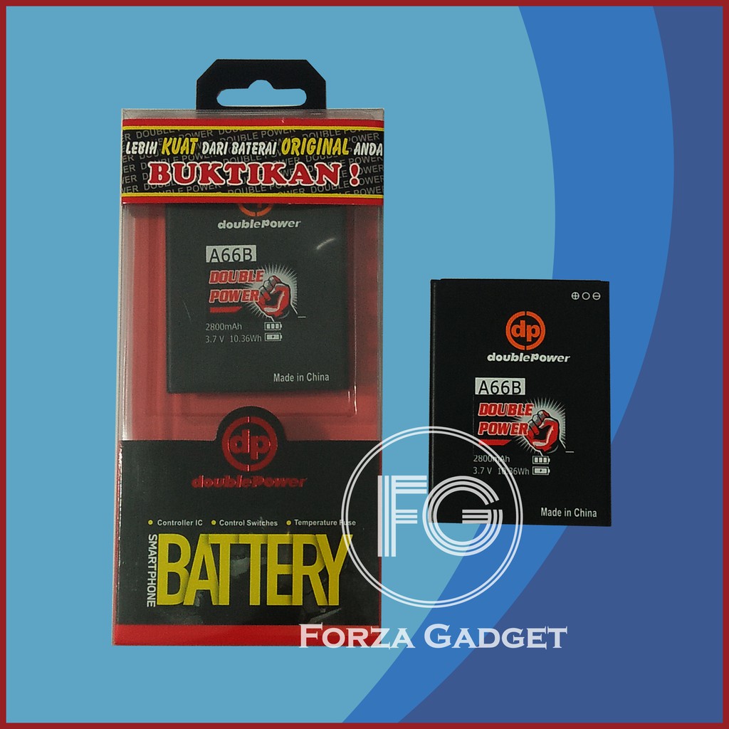 BATTERY DOUBLE POWER EVERCOSS A66B 2800 mAh