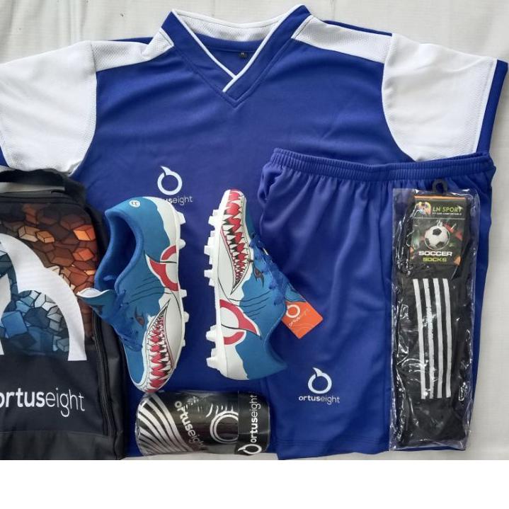 Keluaran Terbaru.. SEPATU BOLA ANAK PAKET  KOMPLIT