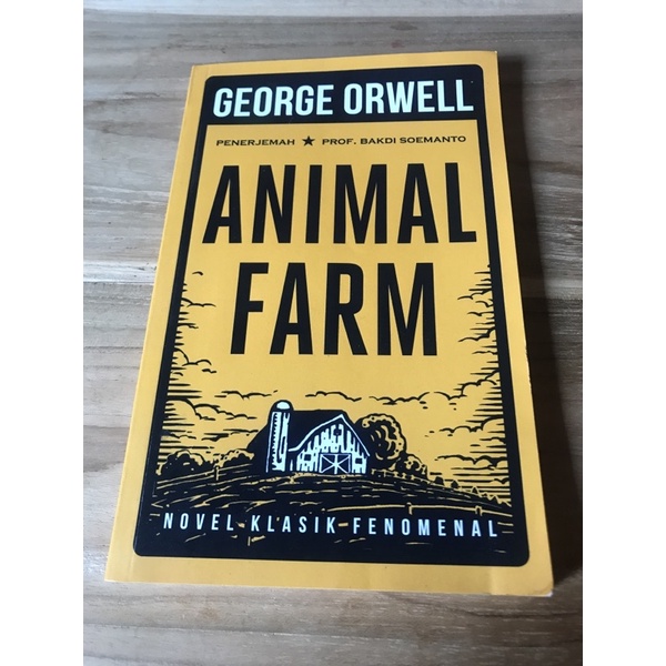 PRELOVED NOVEL KLASIK ANIMAL FARM GEORGE ORWEL