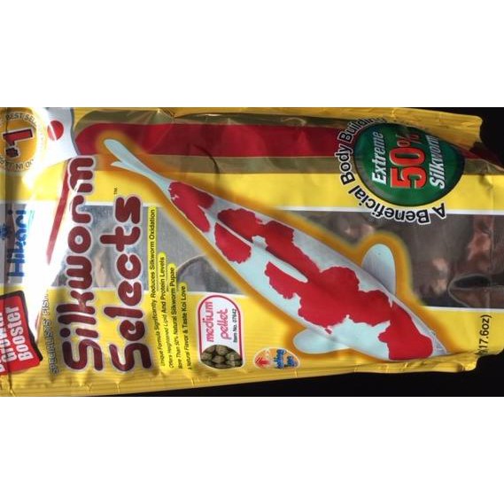 

Pellet Ikan Koi HIKARI Sillkworm Selects untuk pertumbuhan