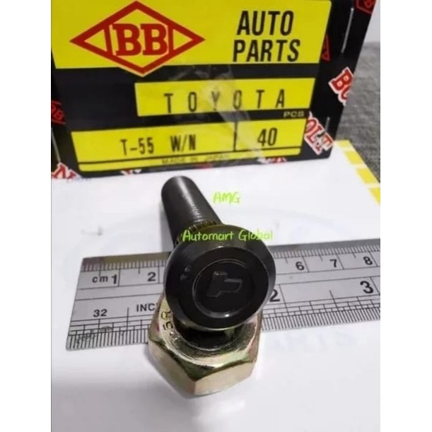 baut roda l200 strada l300 panther grandmax pajero 6cm asli japan