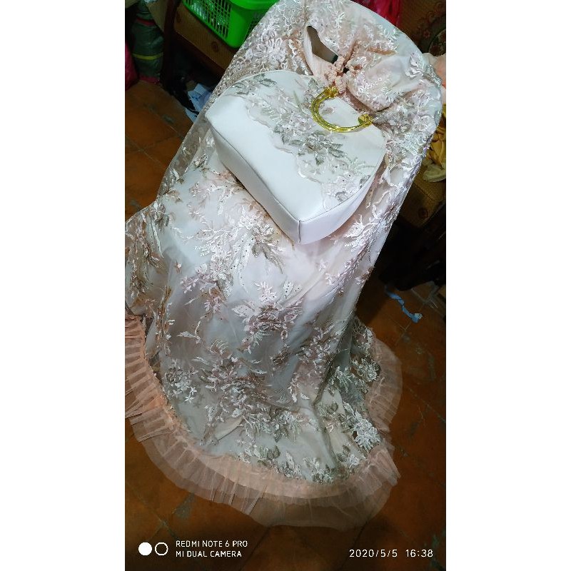 mukena brukat/mukena seserahan manten