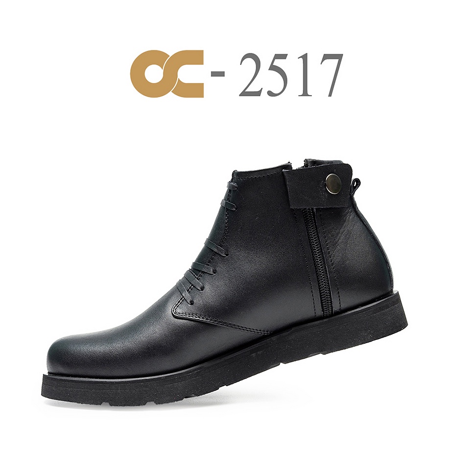 SEPATU PDH KULIT ASLI MENGKILAT DAN DOFF OC 2517