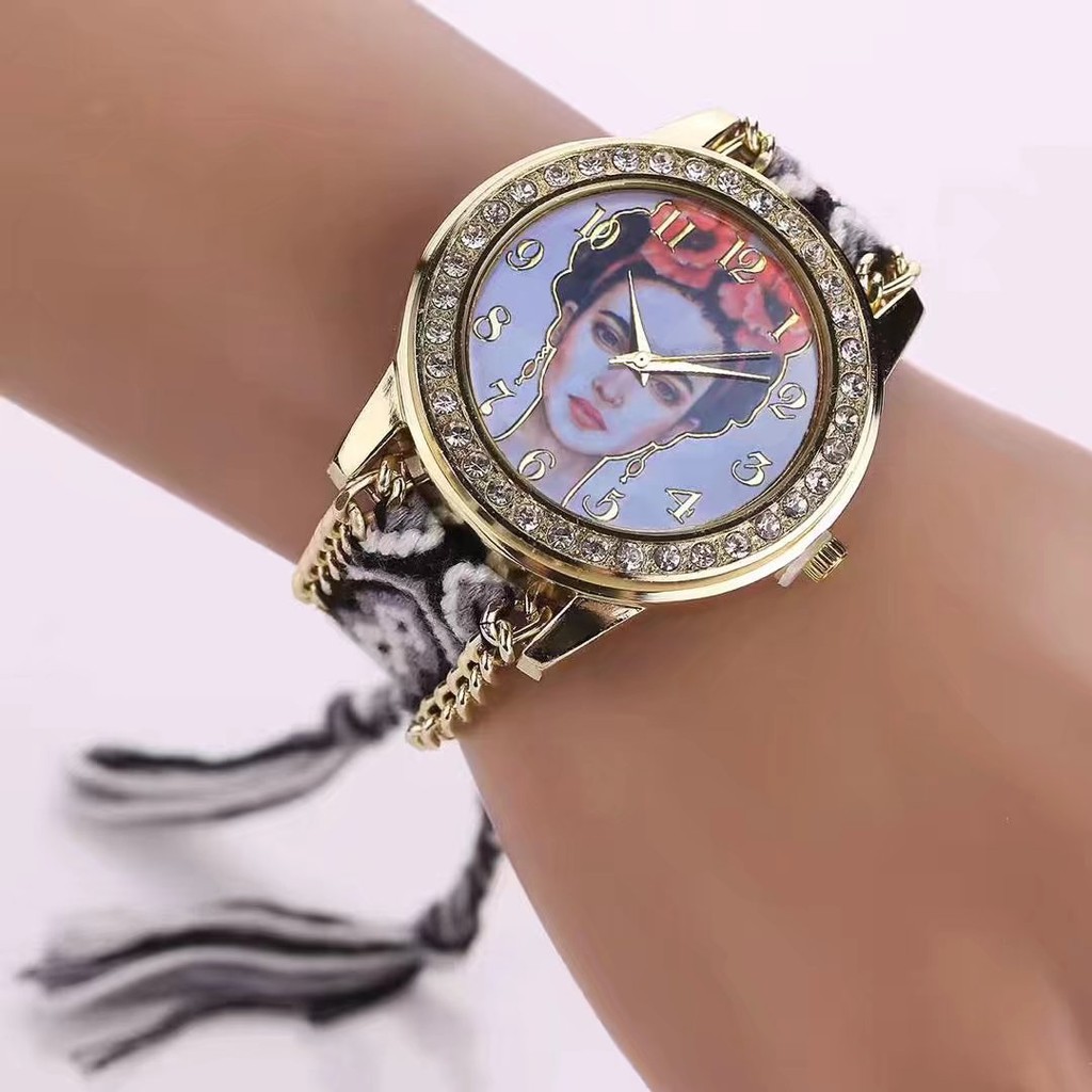 Jam Tangan Remaja & Wanita Tali Rajut Edge-6