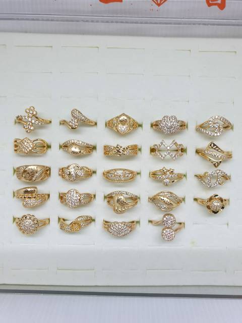 [1 LUSIN RANDOM] CINCIN XUPING MATA ZIRCON