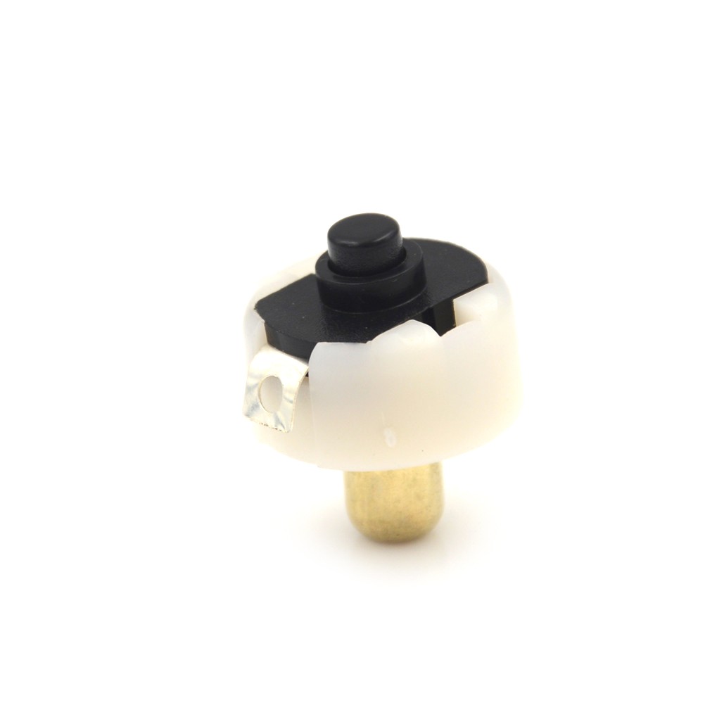 2Pcs Saklar Tombol Tekan ON / OFF Elektrik dengan Lampu Senter LED