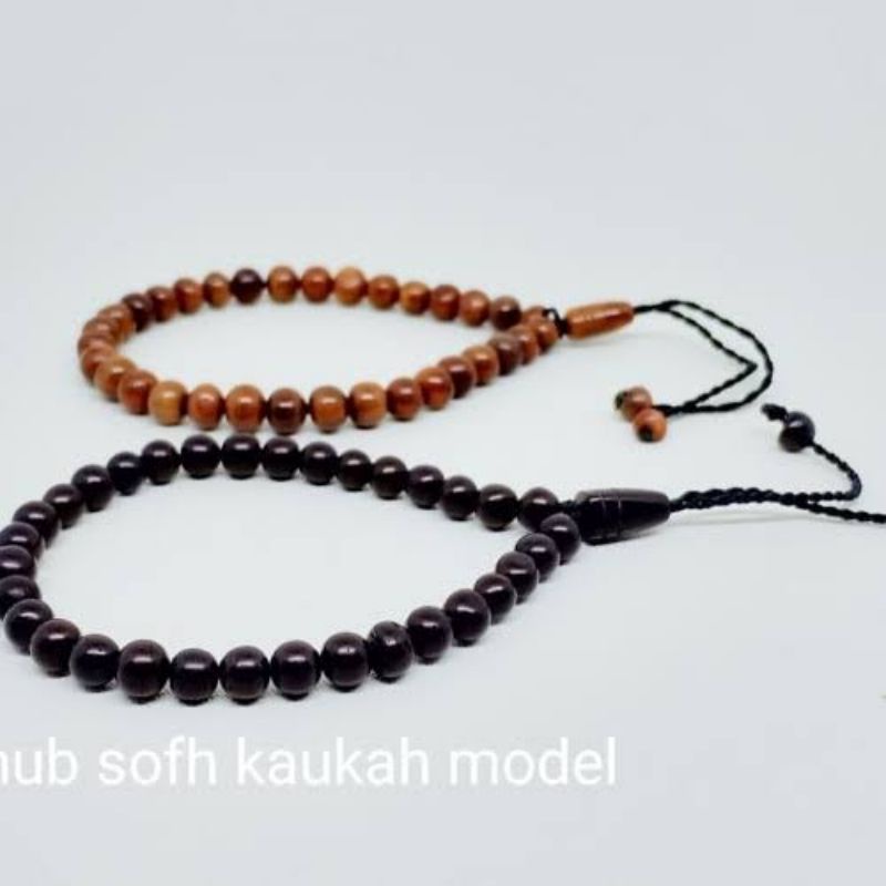 gelang &amp; tasbih kaokkah kaukkah / motif bulat 33 butir