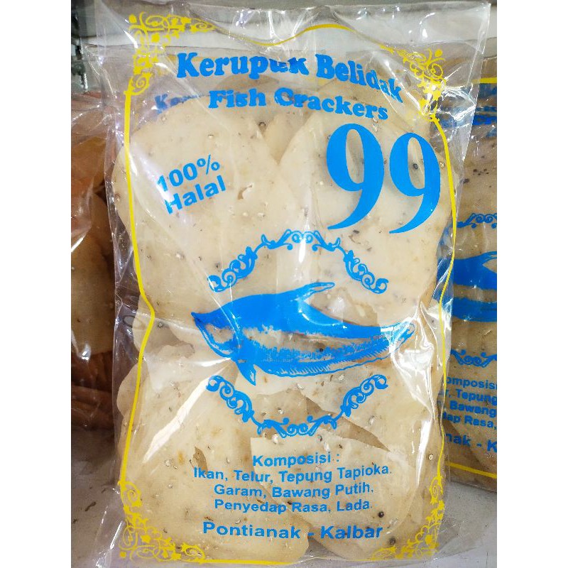 

Kerupuk cap Ikan Belidak 99
