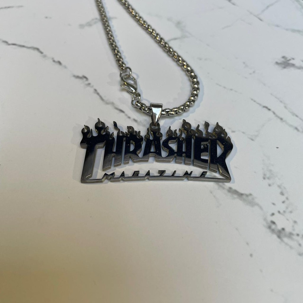 Kalung Thrasher Kalung Vans Kalung Nike / Kalung Unisex Kalung Pria Aksesoris Fashion Necklace