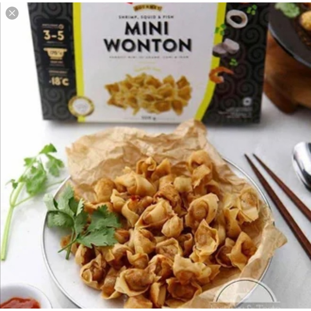 

PANGSIT AYAM MINI WONTON 350GR BUMIFOOD