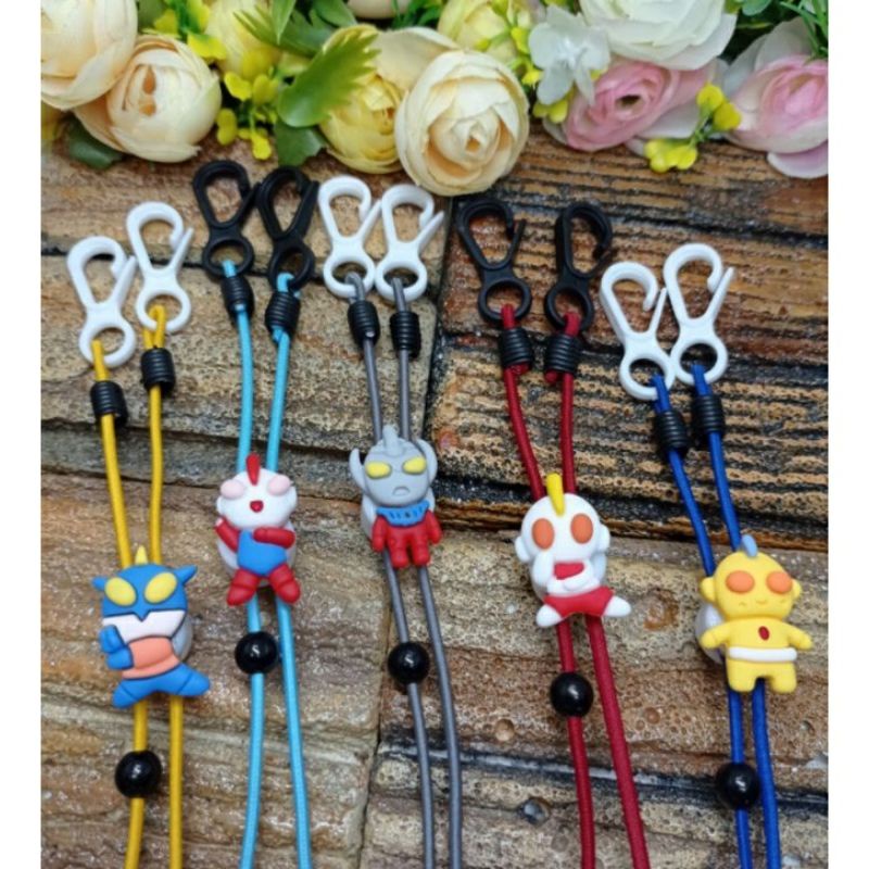 strap masker anak cowok strap masker karakter