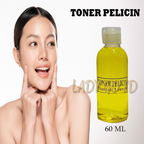 Toner Pelicin Wajah Ekstrak Lemon 60ml Original / Toner Lemon Whitening