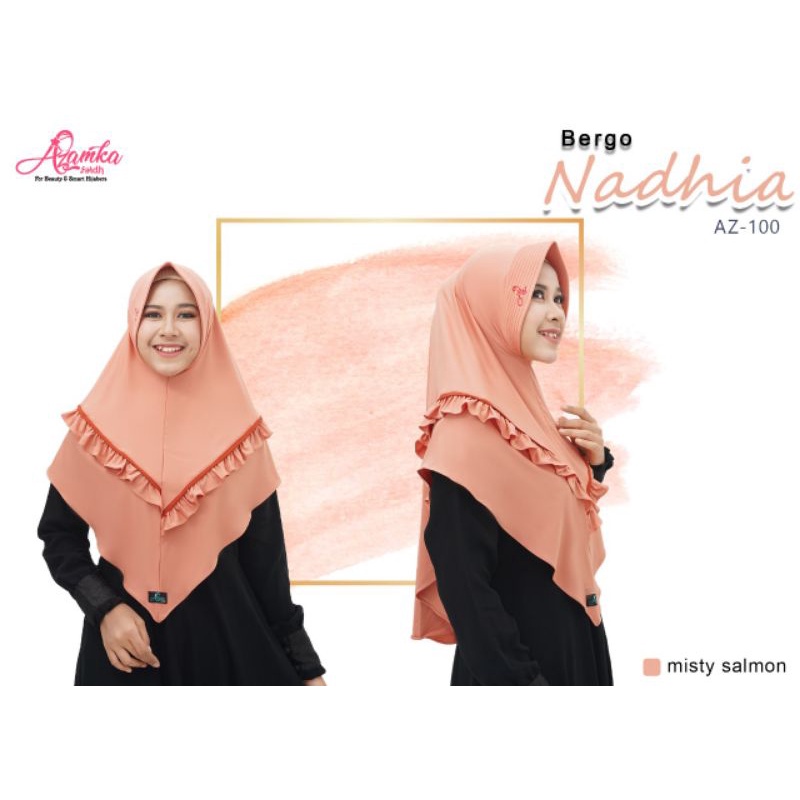 Azamka hijab bergo nadhia