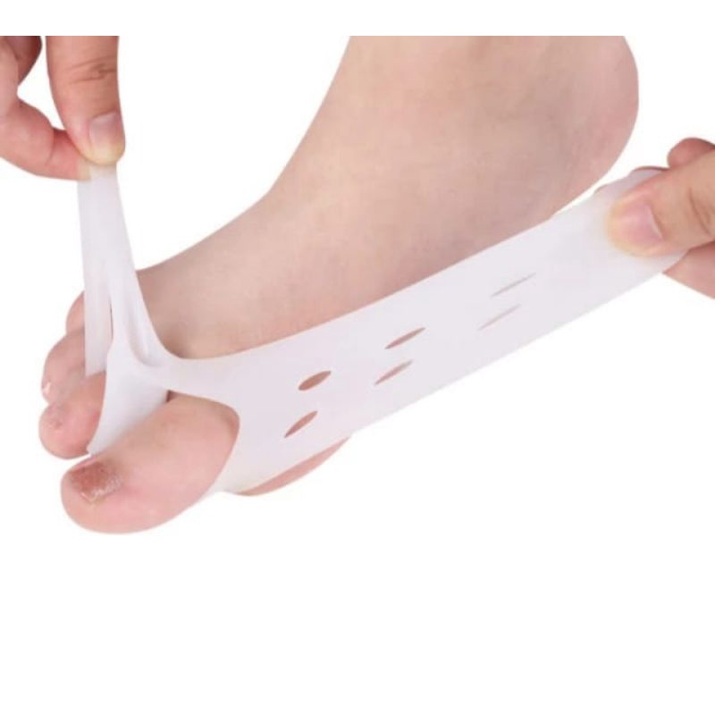 Silikon 2 jari  / Silicone ibu jari kaki terapi hallux valgus