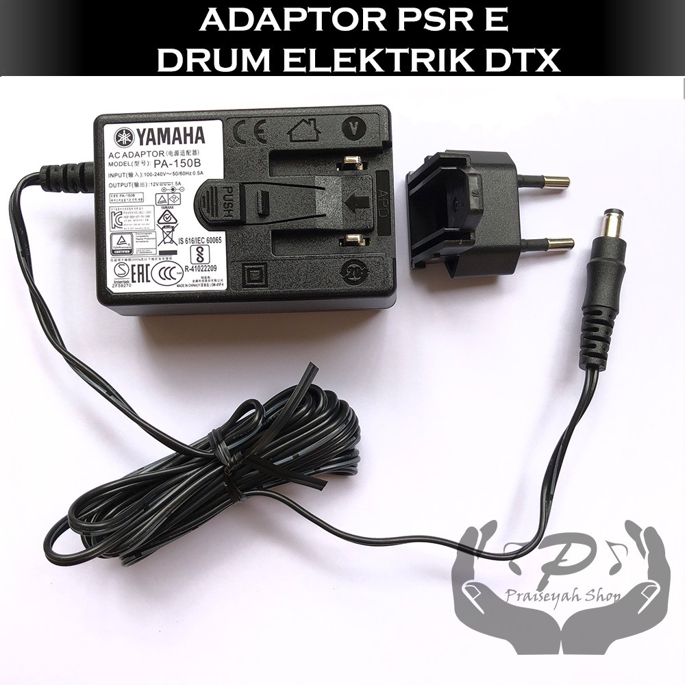 Adaptor Keyboard Yamaha PSR E Dan Drum Elektrik DTX Original