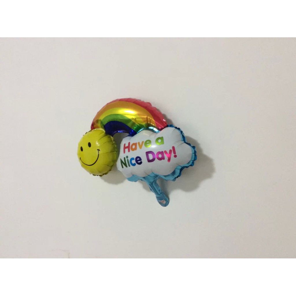 balon foil pelangi rainbow have a nice day (3J3) hbl012