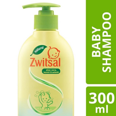 Zwitsal Baby Shampoo Pump 300ml + Bubble Wrap / Toko Makmur Online