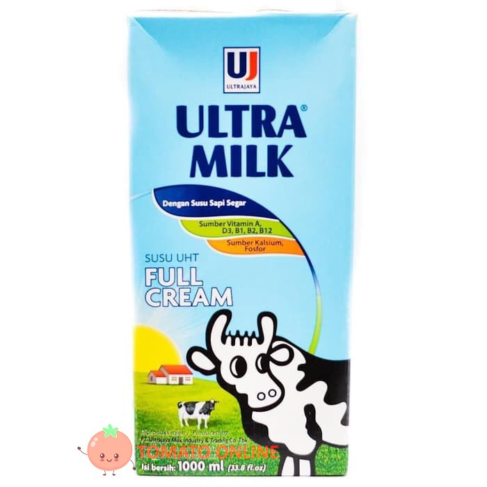 Susu UHT Ultra Milk 1 Liter ltr lt L / 1ltr / 1lt / 1000 ml / 1000ml