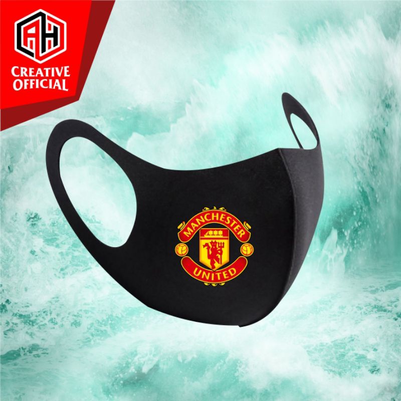 MASKER SCUBA MOTIF BOLA CLUB MANCHESTER UNITED