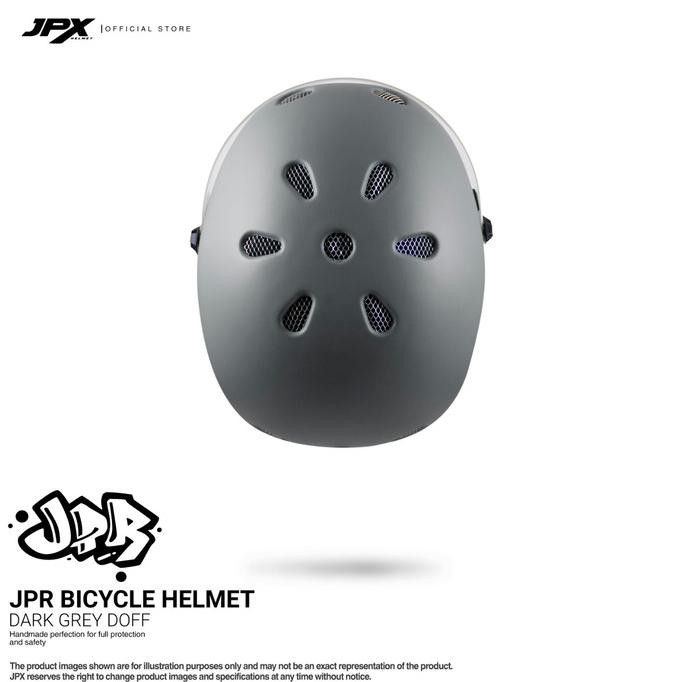 Spesial Helm Sepeda - Sport Helm - Helm Skate Premium - Jpr Bicycle Helmet Jpx - Black Bagus