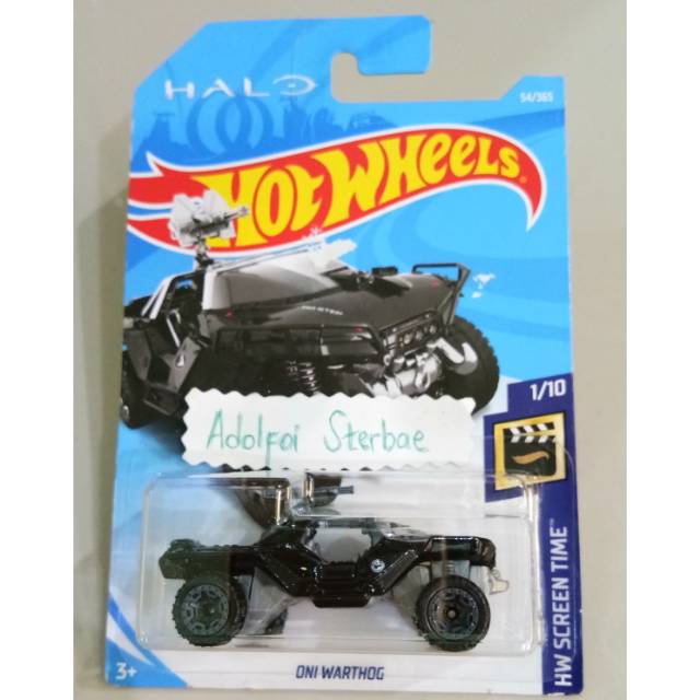 hot wheels oni warthog