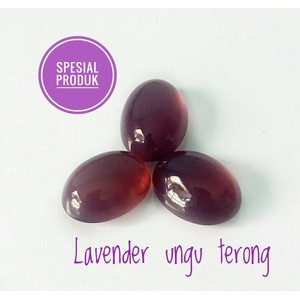 super deal !! lose stone lavender warna cakep abis jamin natural